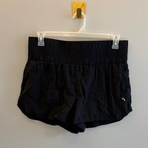 JoyLab Black Athletic Shorts with Smocked Waistband